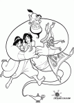 Sjasmin, Aladdin og Genie