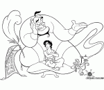 Aladdin og Genie