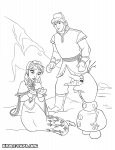 Kristoffer, Olaf og Anna