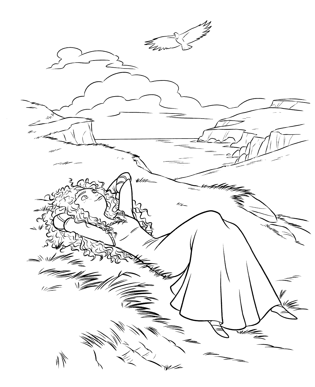 Merida Fargelegg Fargelegge Modig