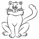 Hvordan tegne en katt