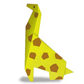 Origami giraffe